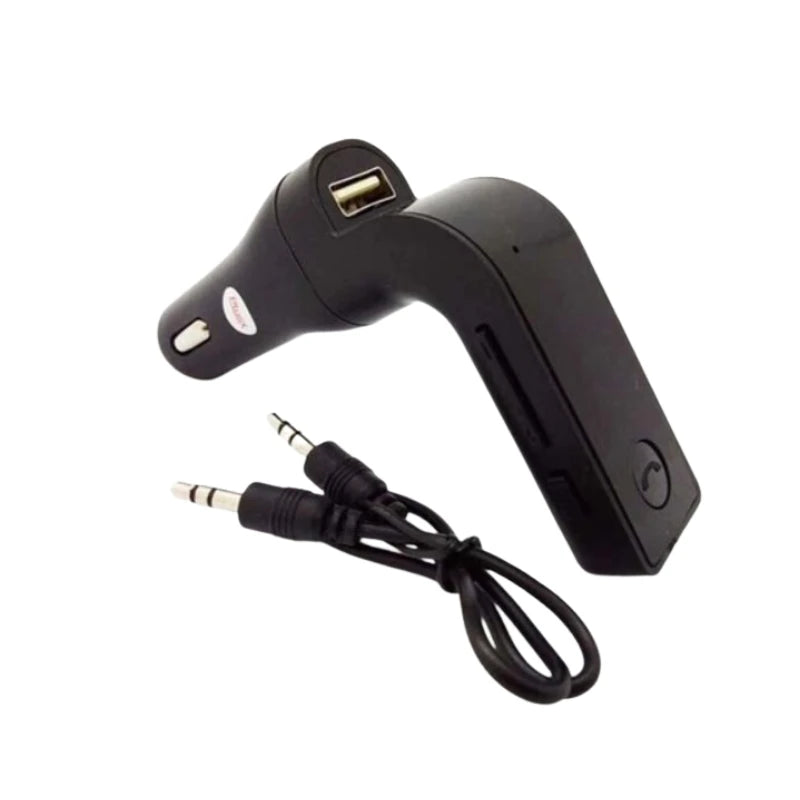 Carregador Para Carro, Veicular Bluetooth, Fm Transmissor G7 Mp3