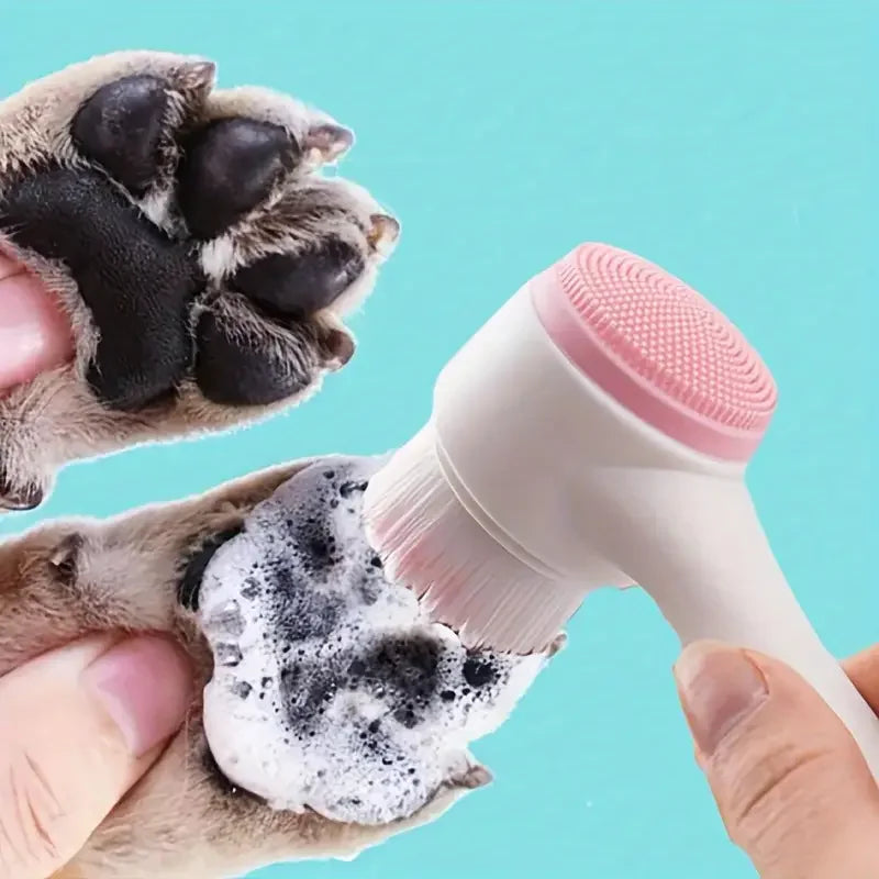 Silicone Pet Paw Cleaner e Massagem Escova