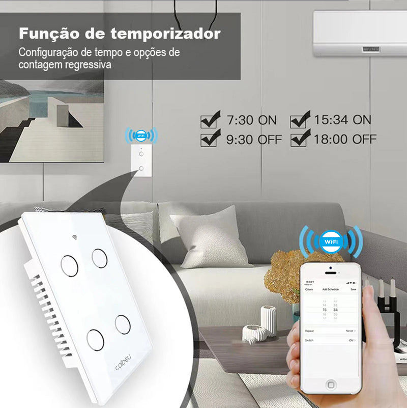 tomada intelegente wifi,interruptor inteligente